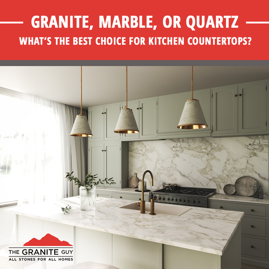 Granite, Marble, or Quartz: What’s the Best Choice for Your Kitchen Countertops?